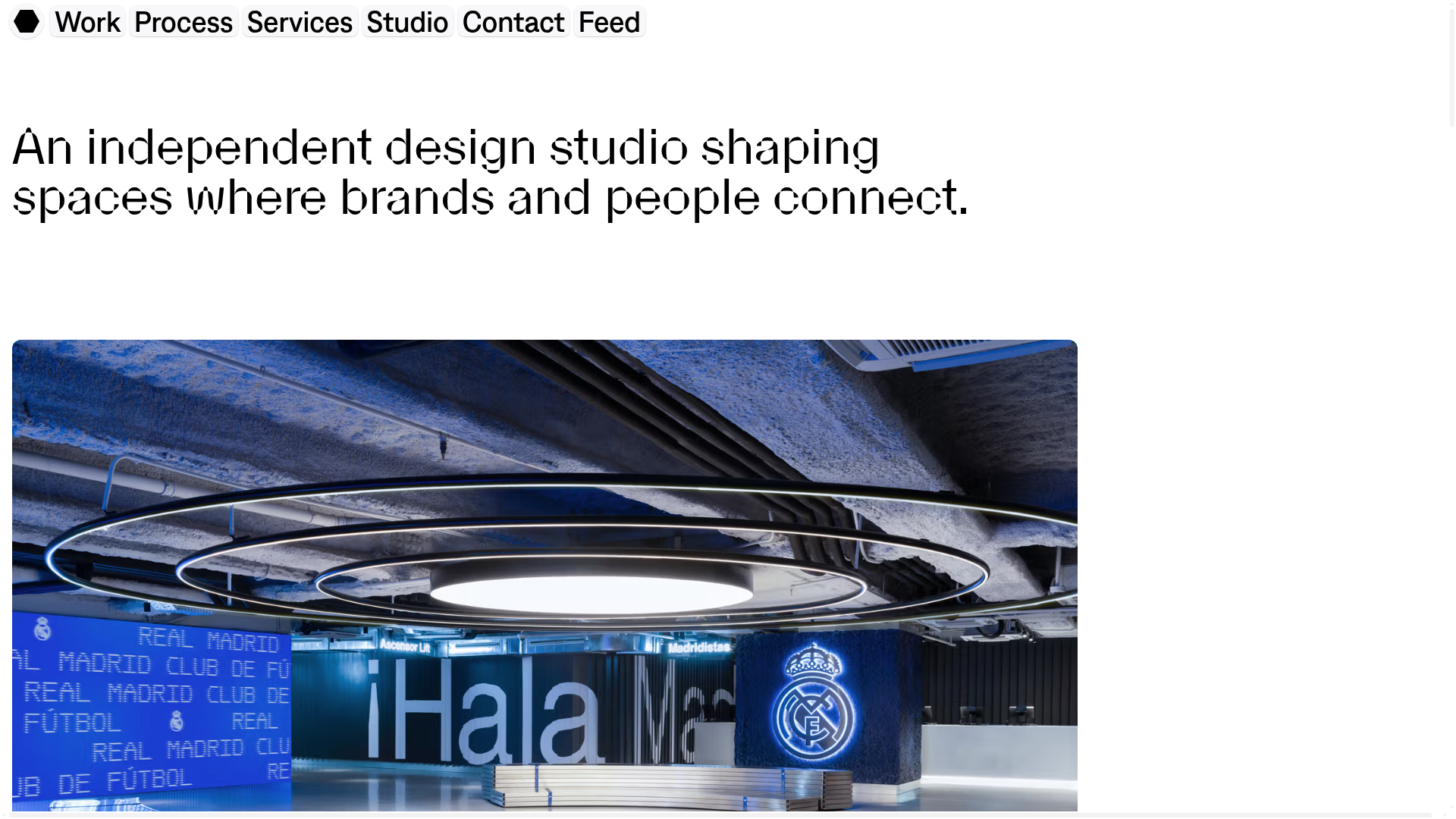 Roam Studio homepage